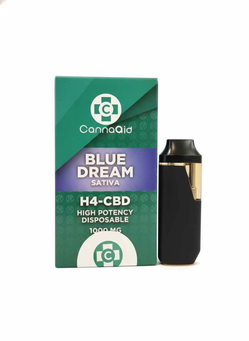 Vaporizador Desechable CannaAid H4-CBD Sativa - Blue Dream 1000 MG