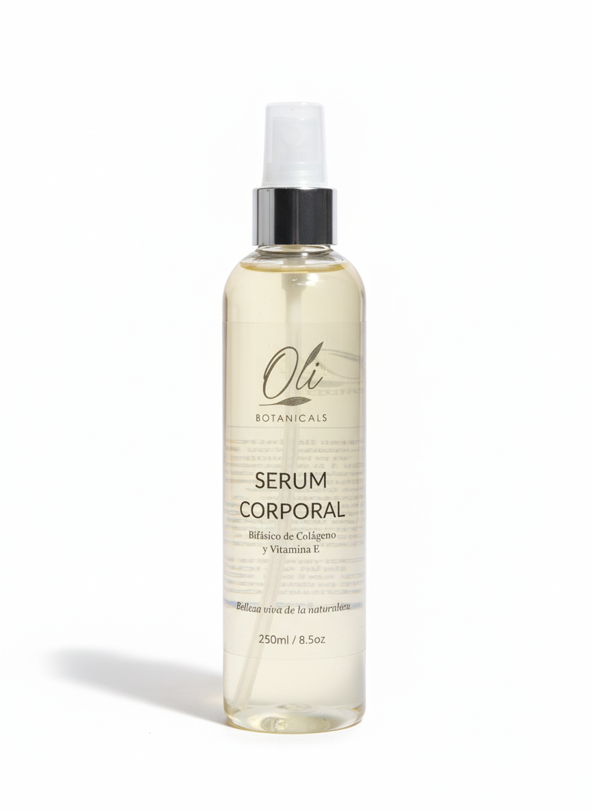 Sérum Corporal Bifásico de Colágeno y Vitamina E (Oli Botanicals)
