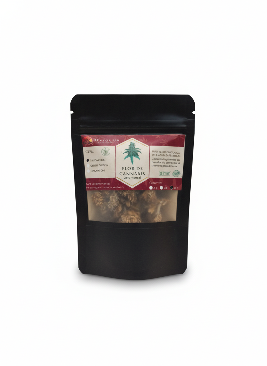 Flor de Cannabis Ornamental Hemporium - Cepa AFGAN SLUNK (10 Gramos)
