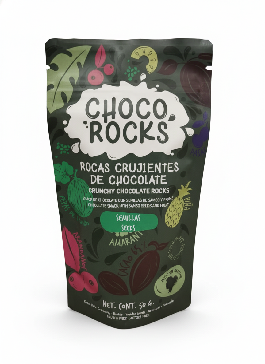 Choco Rocks Semillas - 50g