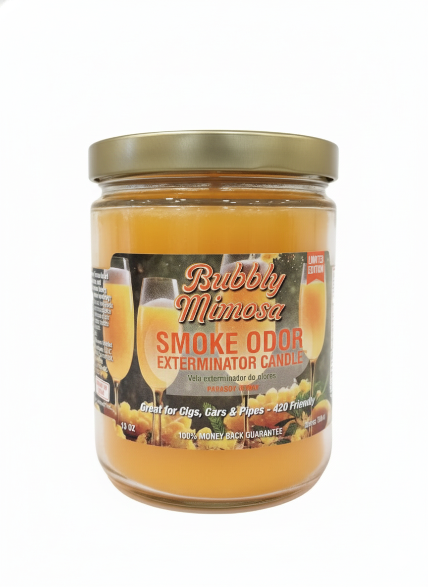Bubbly Mimosa - Vela Exterminadora de Olores (Edición Limitada) - 13oz