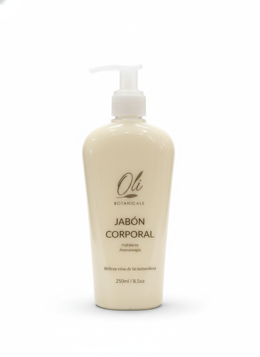 Jabón Corporal Hidratante con Aromaterapia (Oli Botanicals)