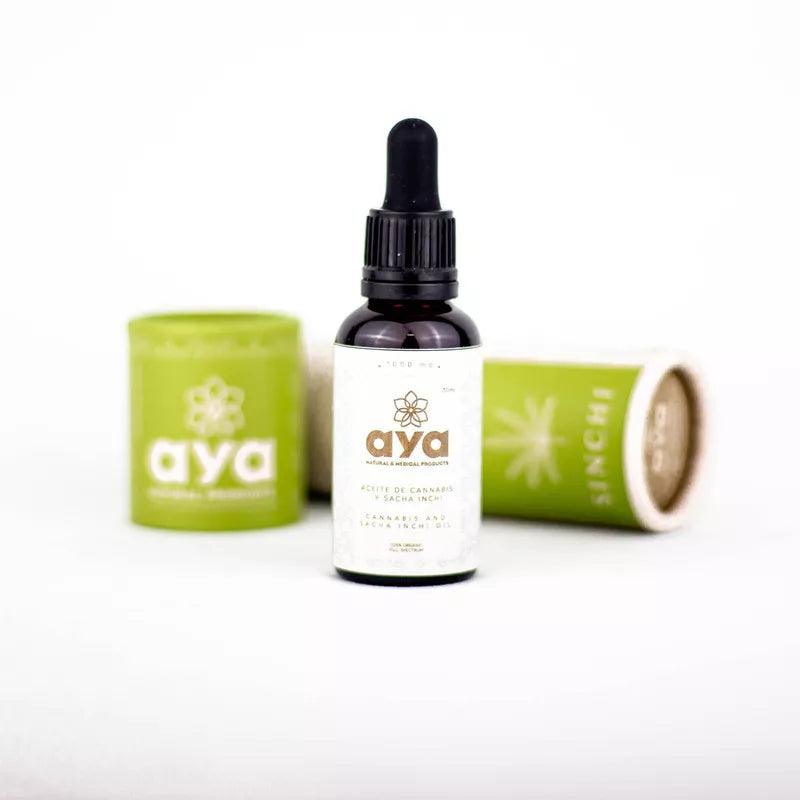 Aceite de CBD y Sacha Inchi Premium AYA - 1000mg