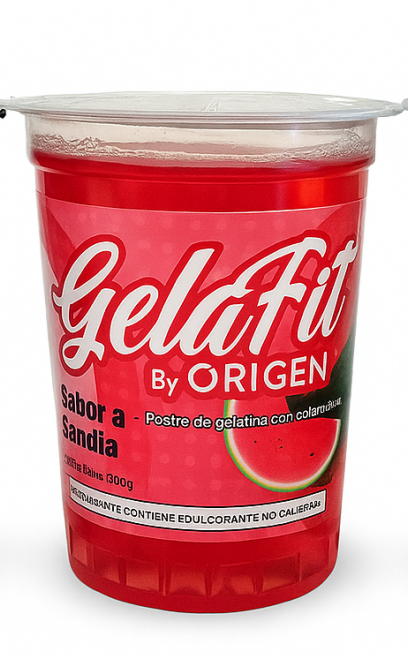 Gelafit Protein Collagen Gelatin Sandía - 200g